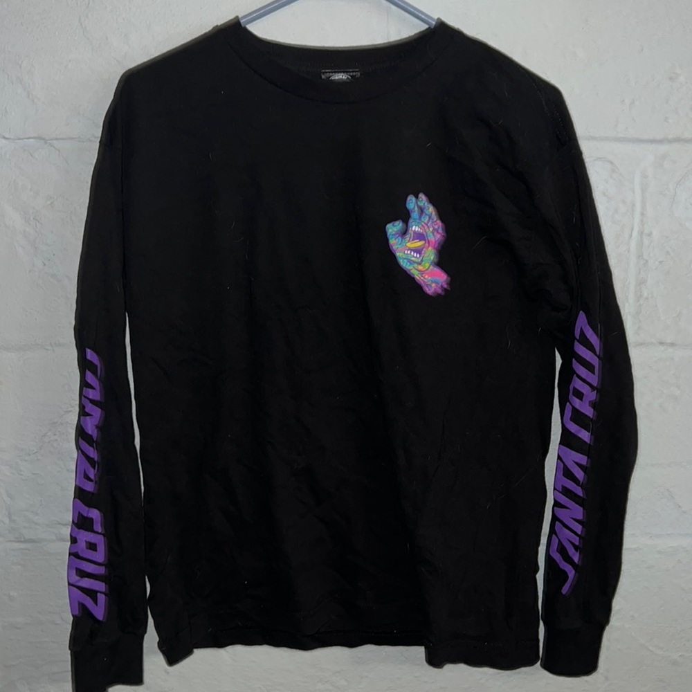 Santa Cruz Random Screaming Hand Long Sleeve Graphic Tee